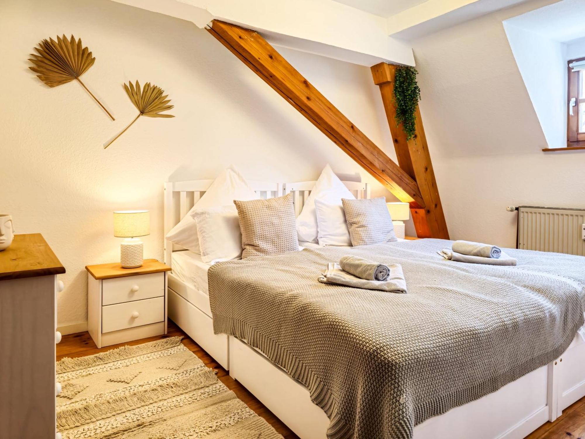 Romantic-Apartment - Altbauflair Mit Dachterrasse & Waldblick, Maisonette, 80M2 Annweiler am Trifels Eksteriør bilde